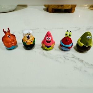 Small Sponge Bob Character Figurines